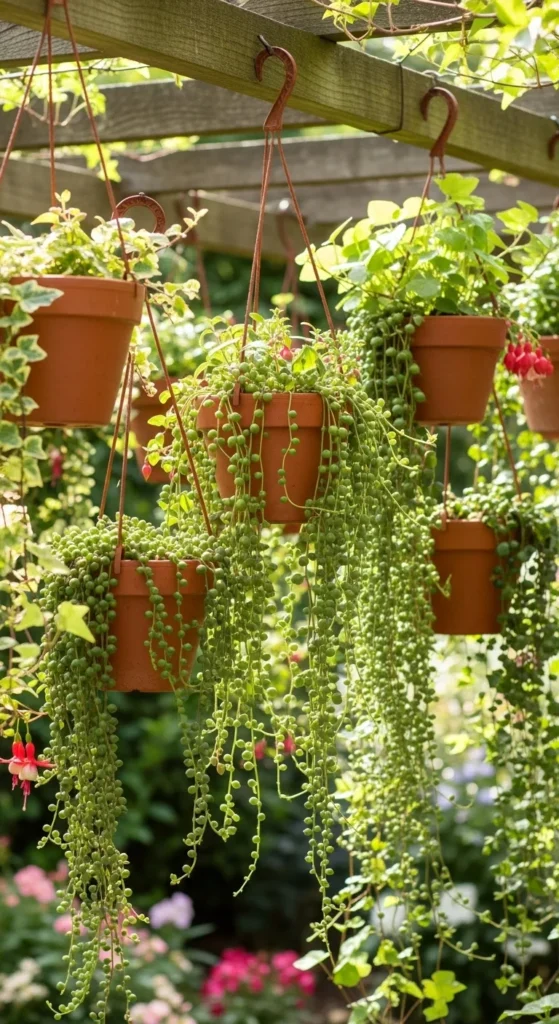 Hanging Clay Pots