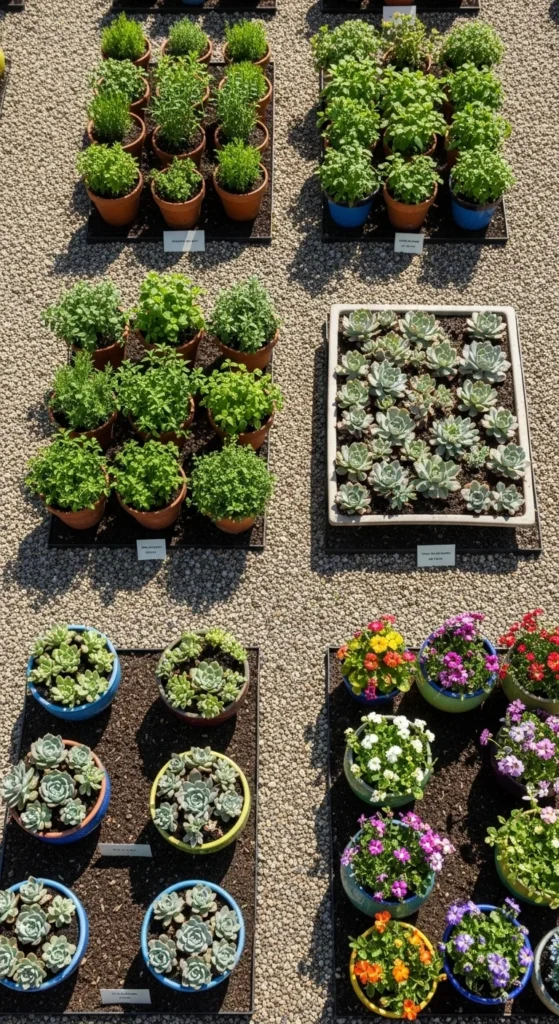 Herb Garden Corner Zones