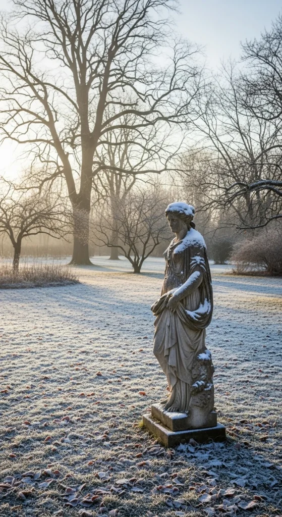 How to Add Winter Garden Sculptures