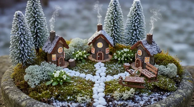How to Build a Winter Fairy Garden