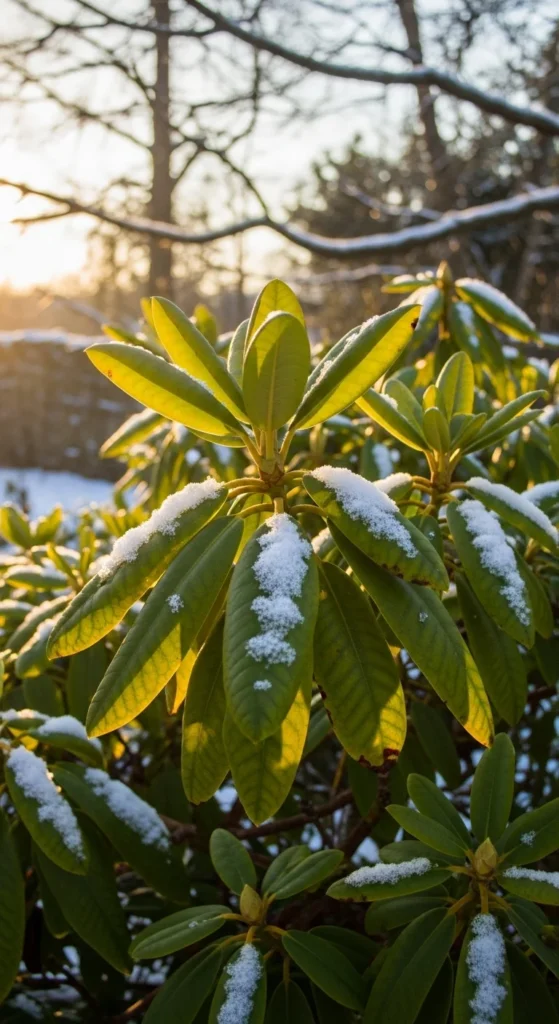 How to Grow Winter Rhododendrons 
