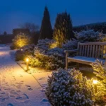 How to Use Winter Garden Lighting Effectively