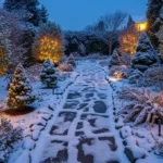 How to Winterize Garden Paths for Ice Prevention