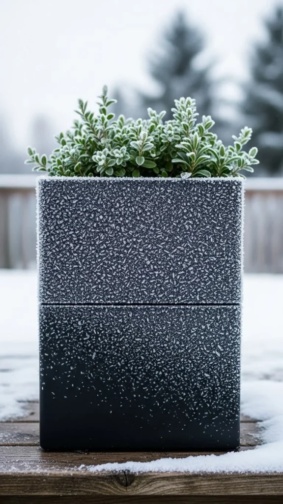 Insulated Double-Wall Planters