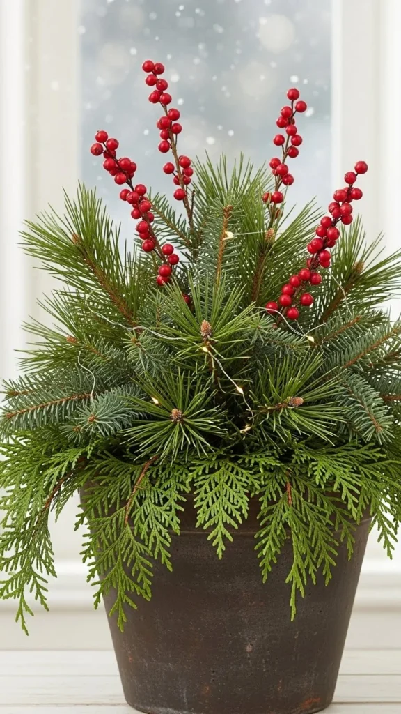 Layered Greenery Mix