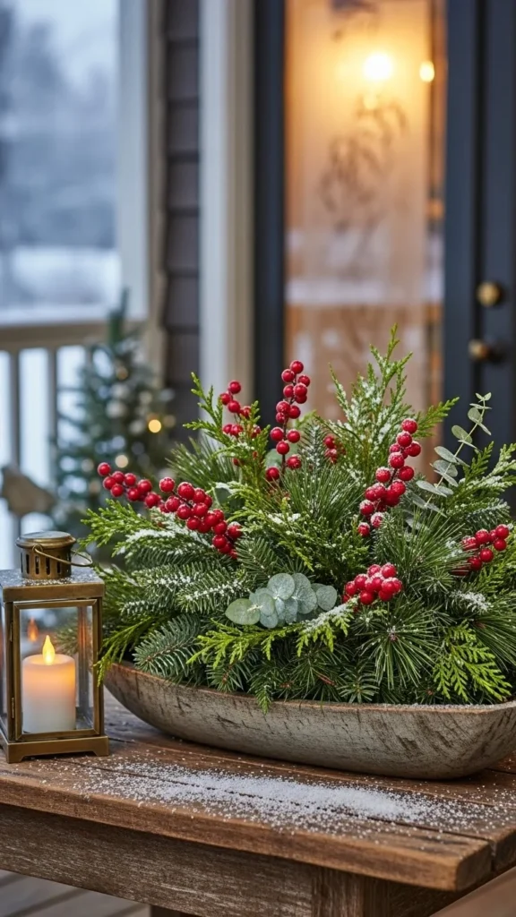 Low Bowl Winter Container