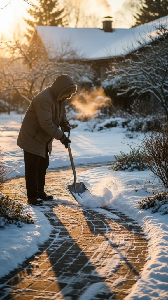 Maintain Paths After Snow and Frost