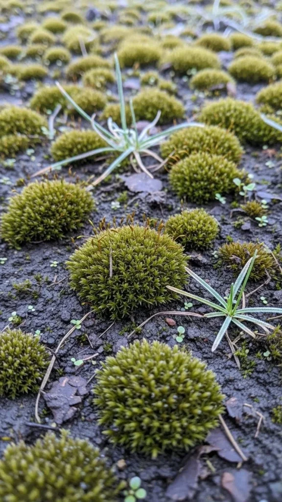 Moss Garden in Clay Soil