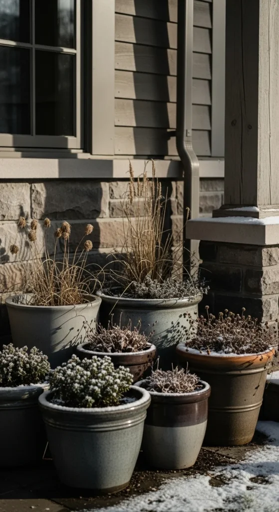 Move Pots to Safer Winter Locations