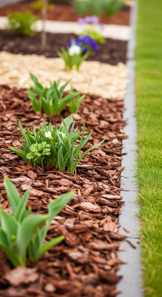 Natural Mulch Textures
