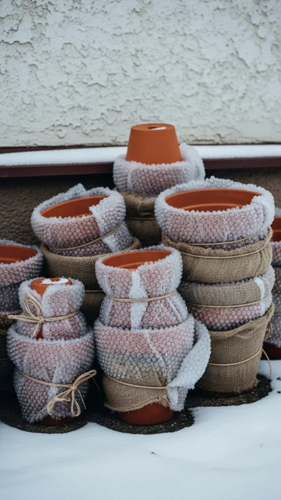 Protect Bulbs in Containers