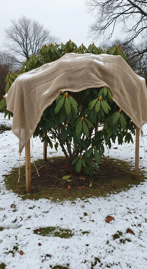 Protect Leaves From Wind and Sun