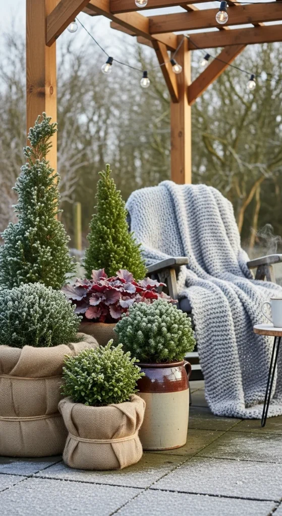 How to Protect Outdoor Pots in Winter
