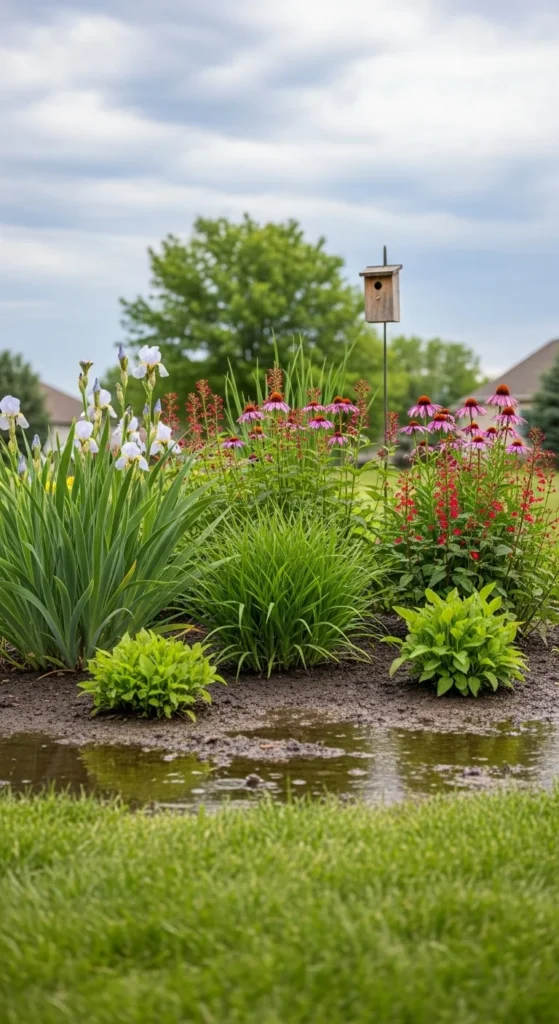 Rain Gardens in Low Spots