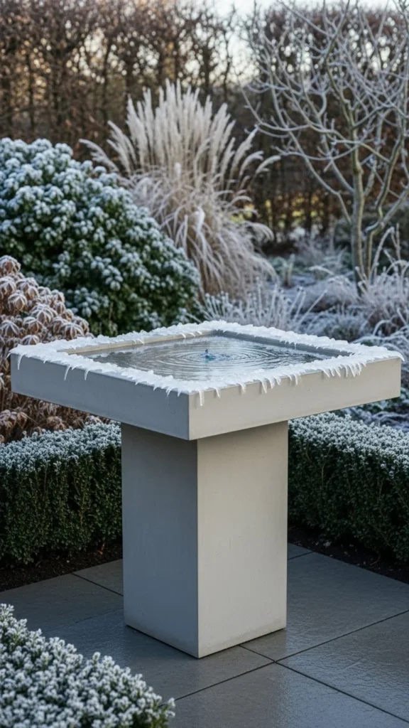 Raised Concrete Water Table