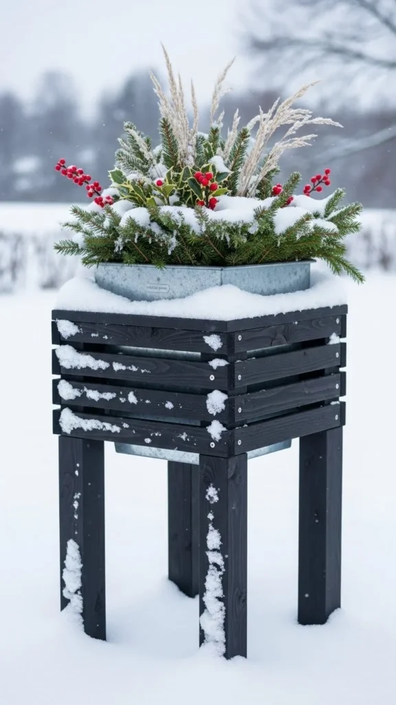 Raised Planter Stands With Inserts