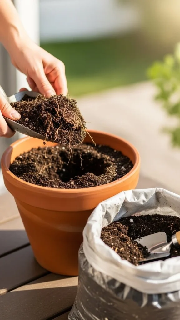 Refresh Container Soil