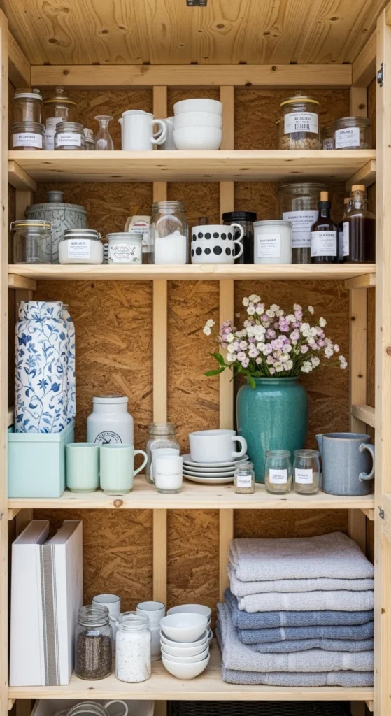 Shelf Storage in Sheds