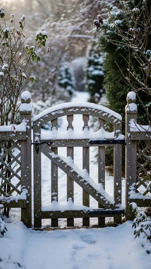 Snow Garden Entry Gates