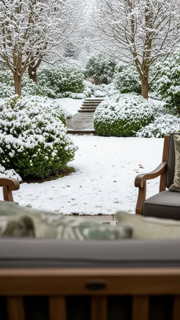 Snow Garden Viewing Windows