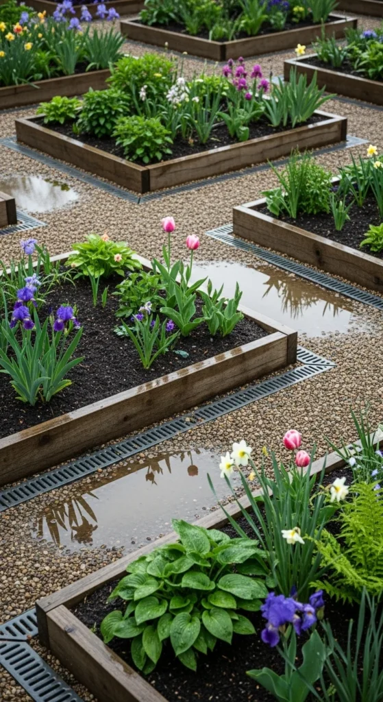 Spring Rain Garden