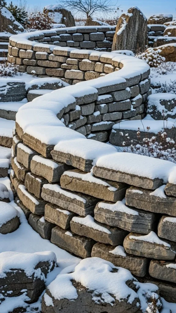 Stone Retaining Curves