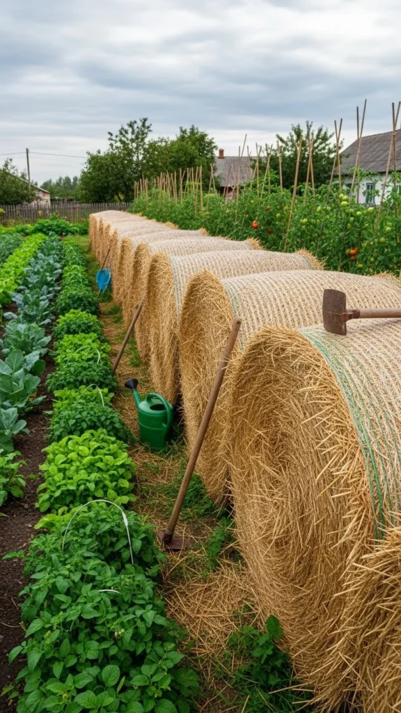 Straw Bale Wind Wall