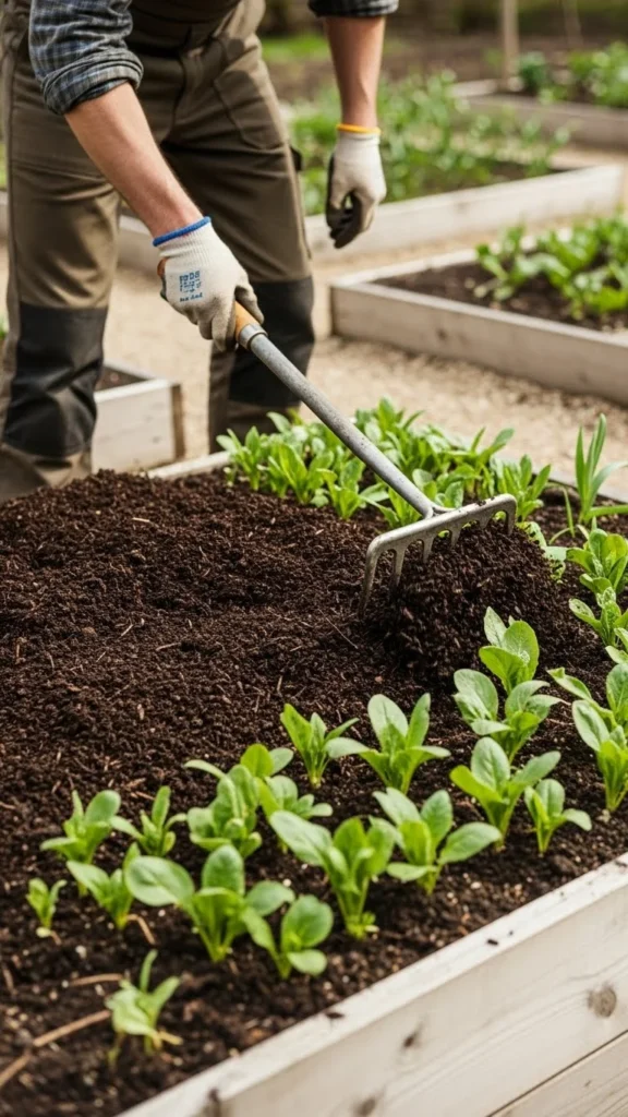 Use Compost as a Base Layer
