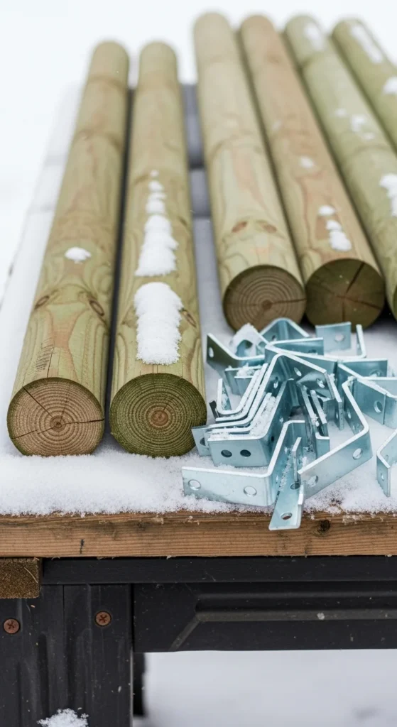 Use Snow-Safe Materials