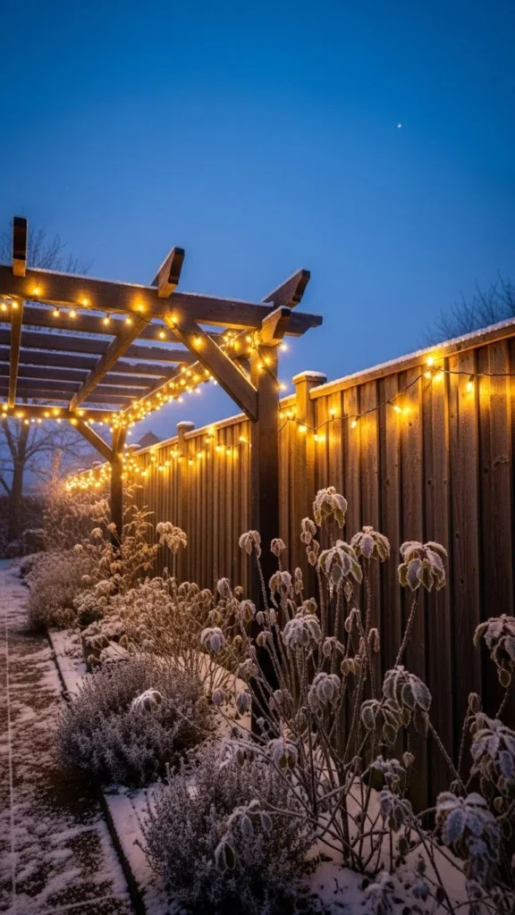 Use String Lights for Warmth and Charm