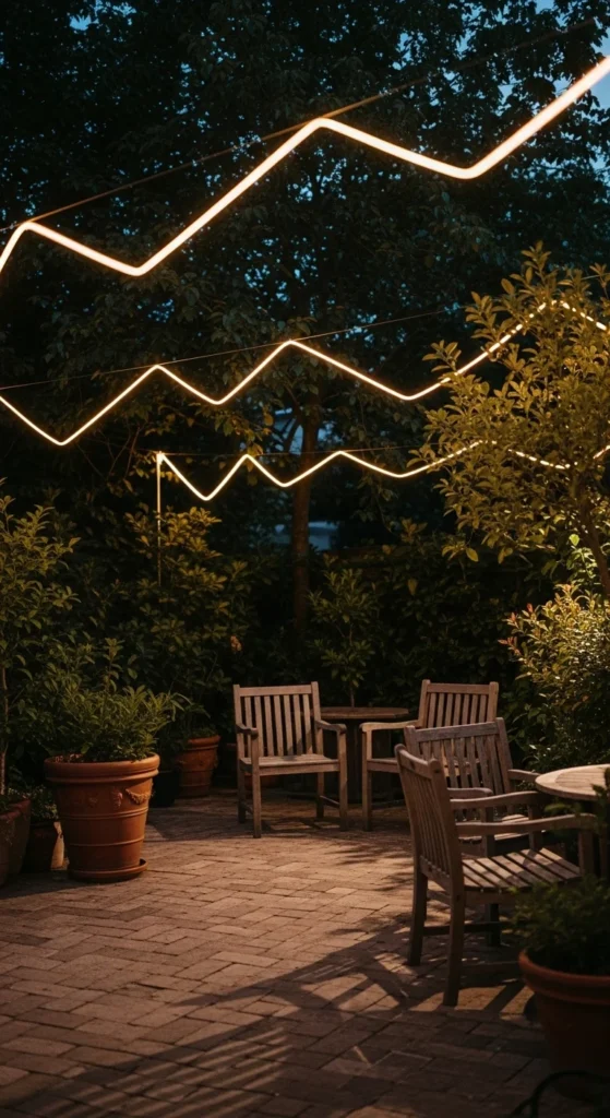 Use String Lights to Create Instant Atmosphere