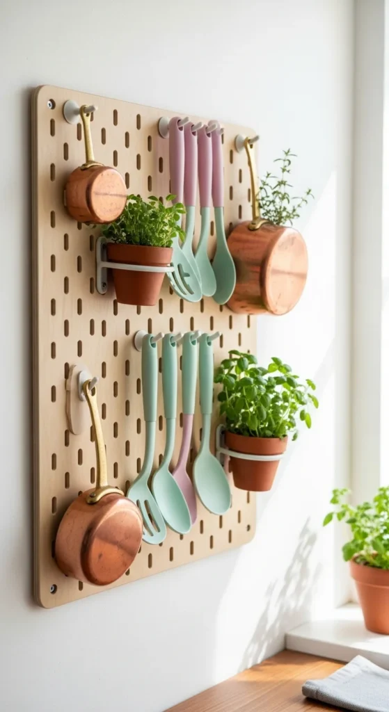 Wall-Mounted Tool Storage