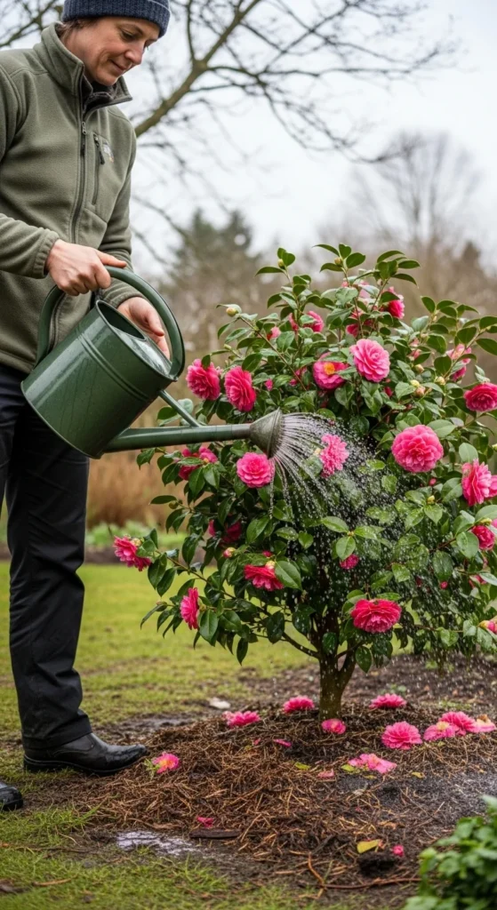 Watering Through Cold Months
