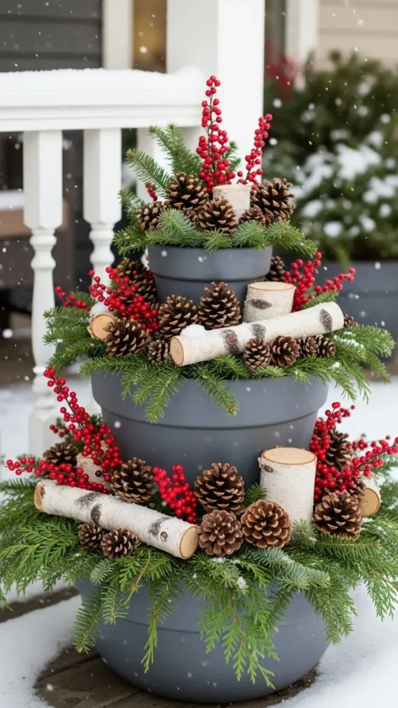 Winter Garden Containers