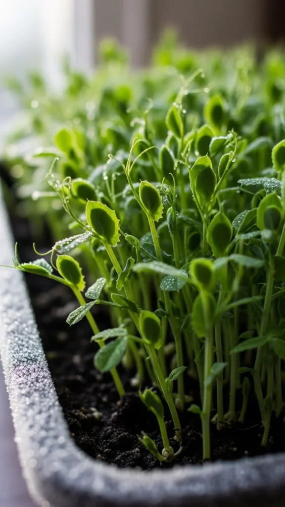 Winter Pea Shoots Mix