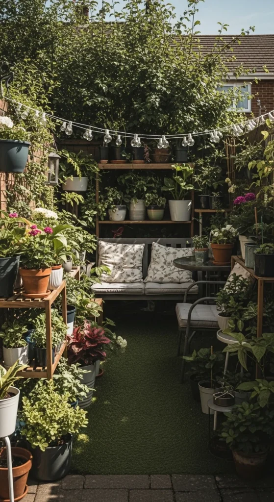 how to decorate small garden