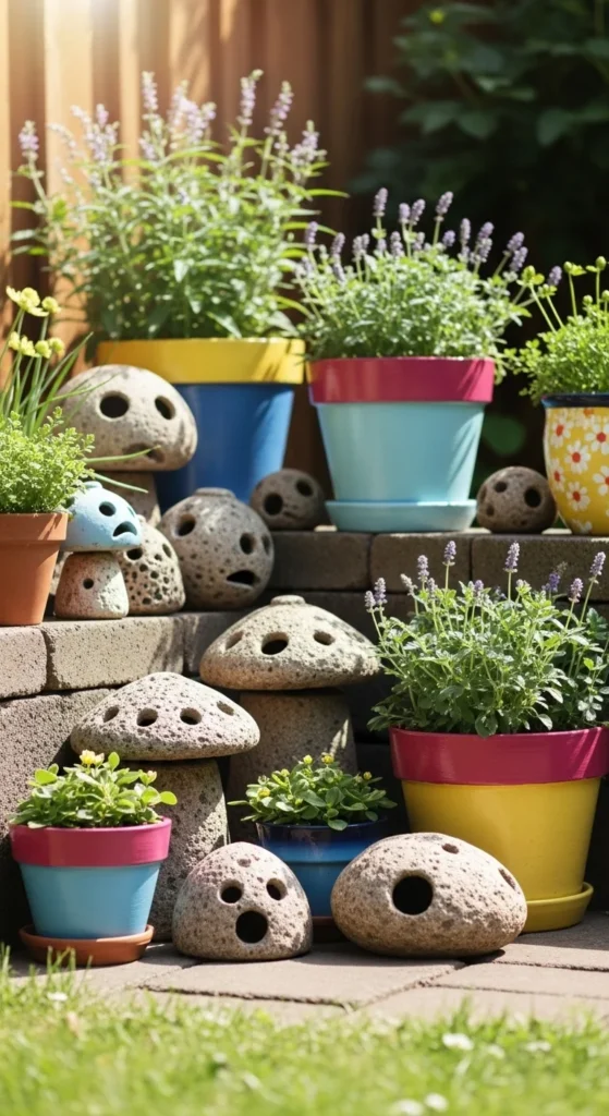 how to make diy garden ornaments