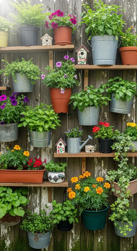 Add Height With DIY Planters and Vertical Ideas