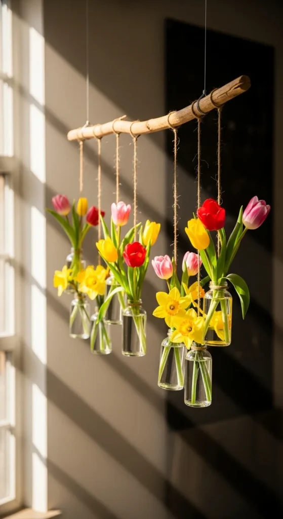 Branch & Flower Chandelier