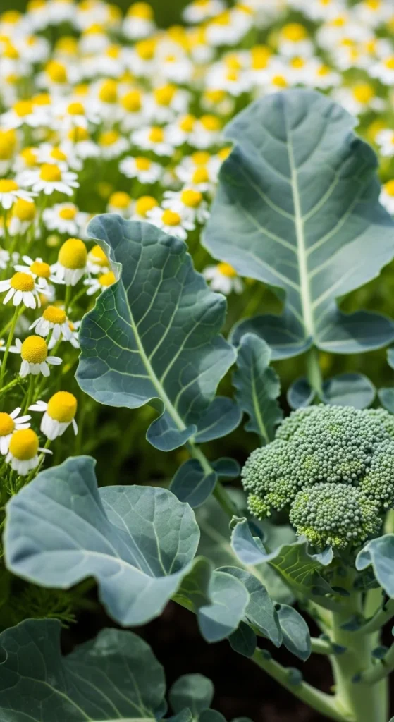 Broccoli With Chamomile