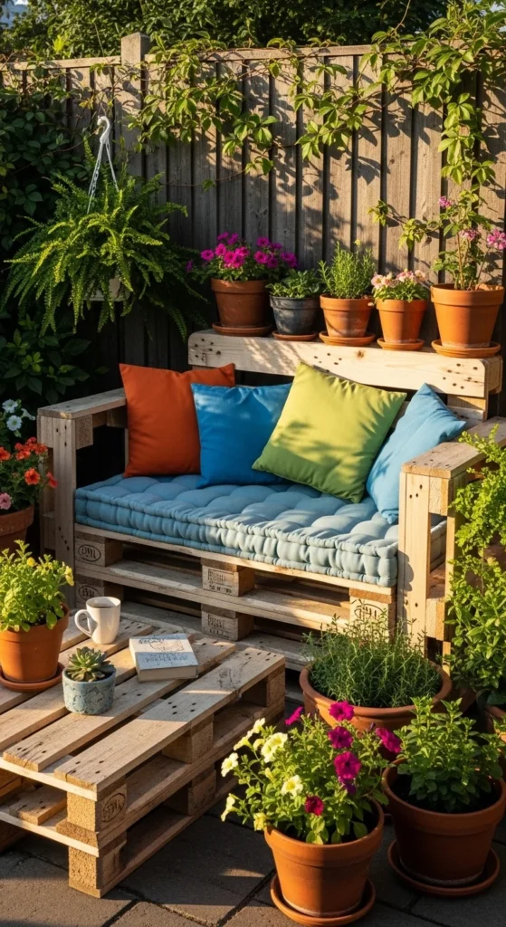 Building Rustic Garden Furniture