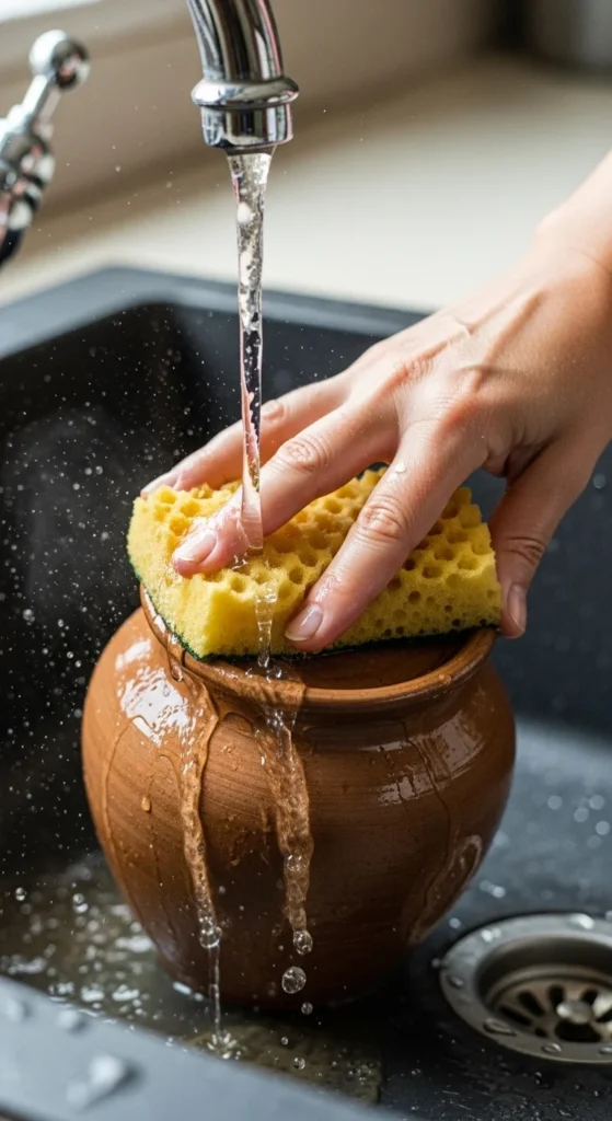 Clean and Prepare the Pots
