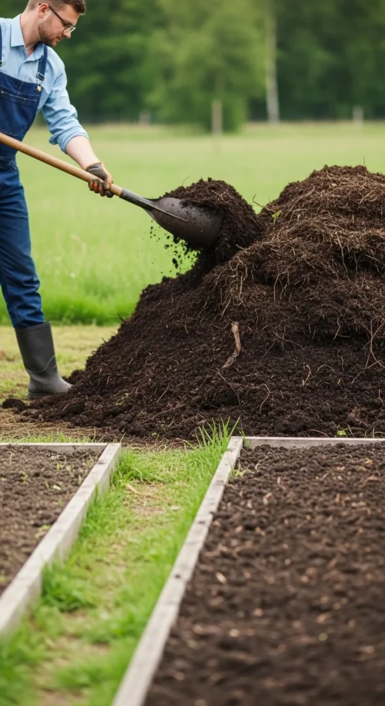 Compost Between Rotations