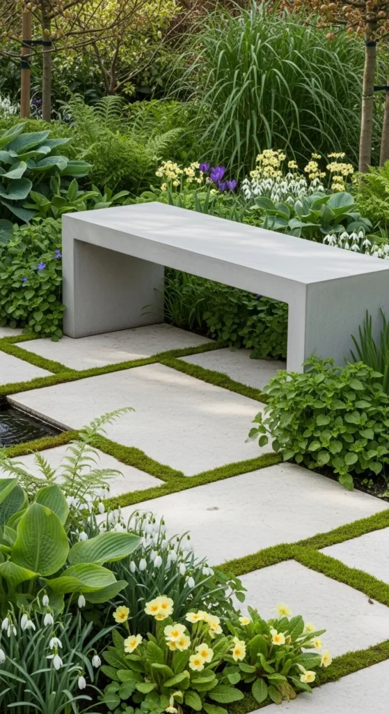 Concrete Garden Benches
