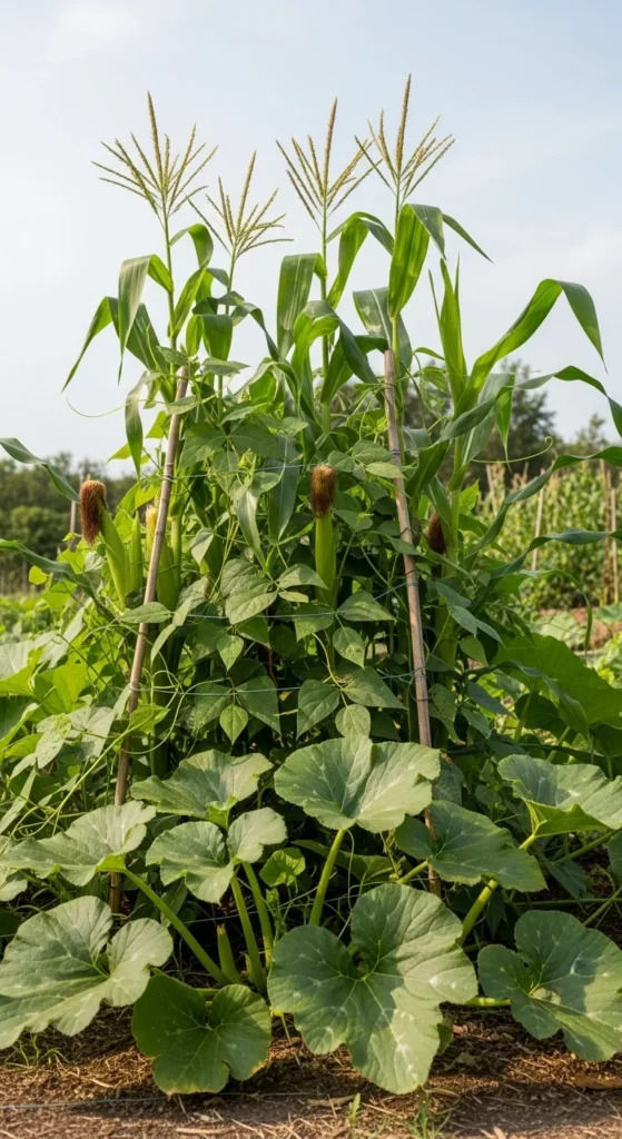 Corn, Beans, and Squash Trio