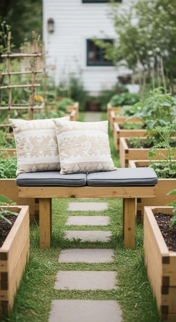 Cozy Bench Seating