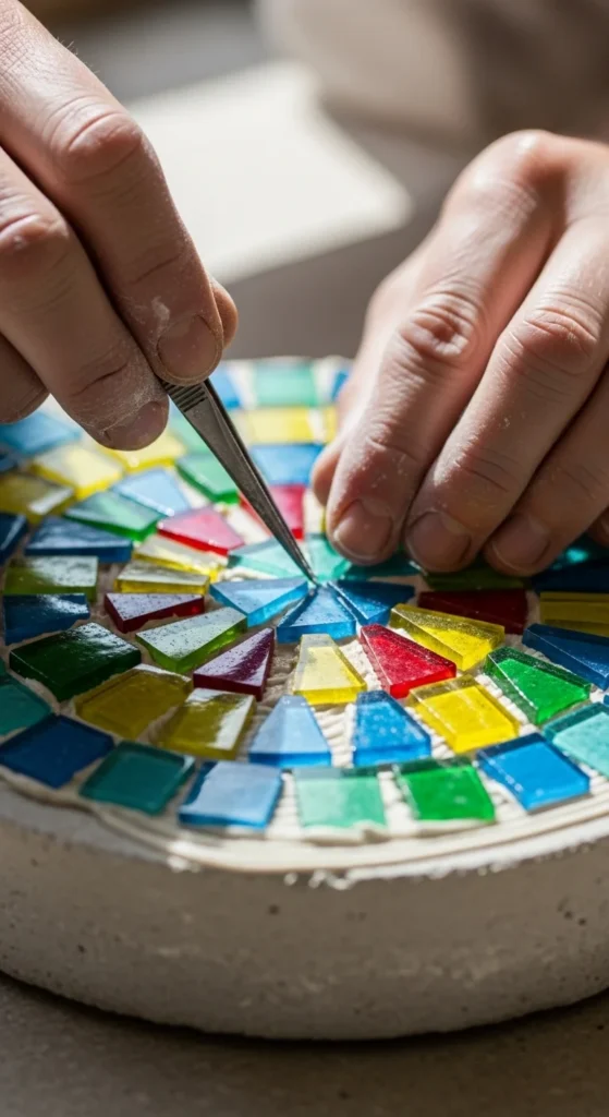 Creating Your Own Glass Garden Art