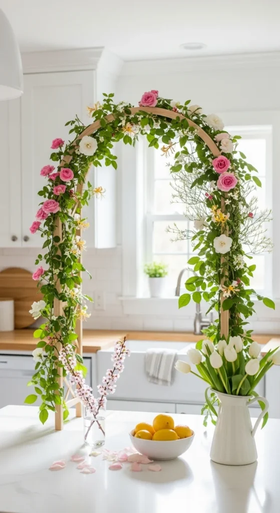  Flower-Covered Arches