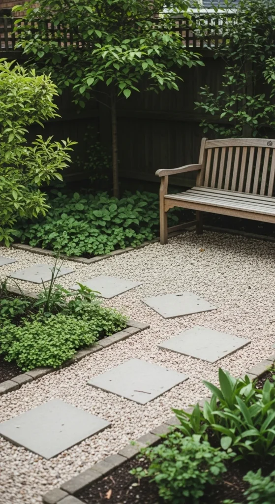 Gravel Path Garden Corners