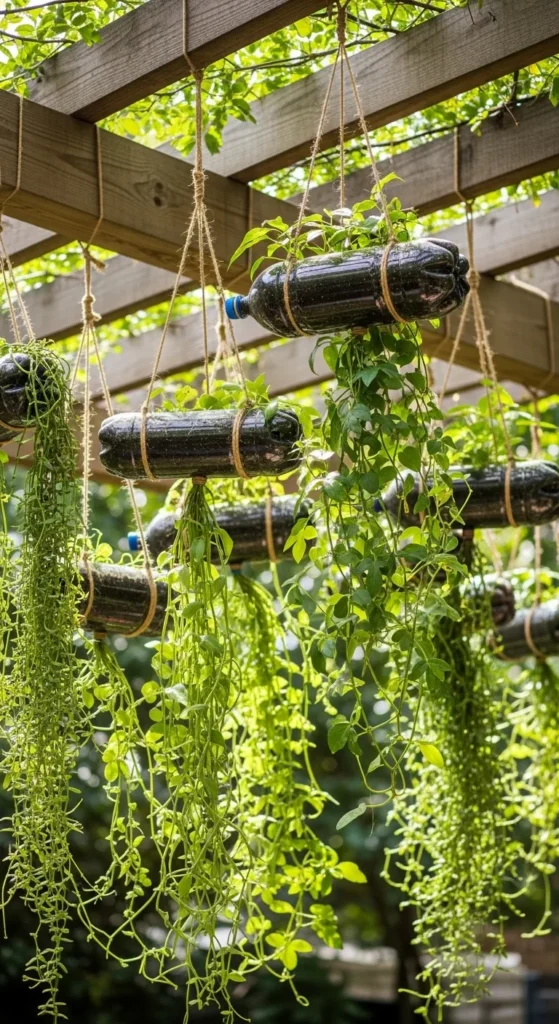 Hanging Bottle Planters